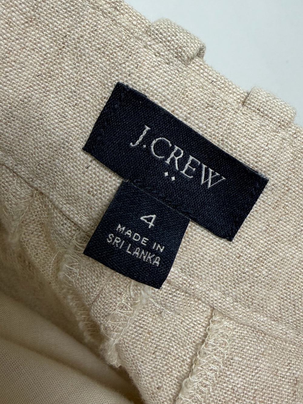 J crew Linen-blend Remy high-rise wide-leg pant - Picture 9 of 16